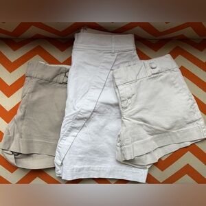 Stylish White and Beige Pants/ Skirt Collection